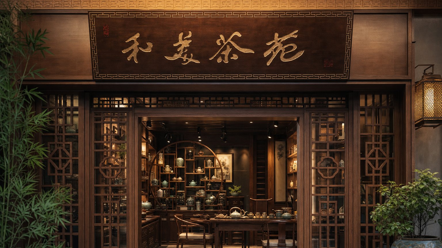和美茶苑深圳门店与茶空间